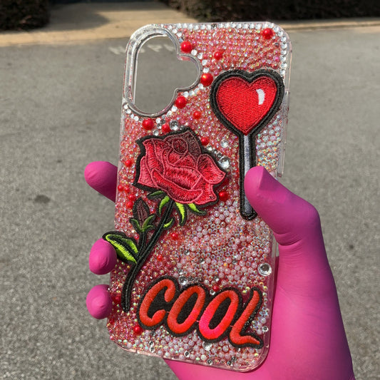 “Cool Hearted” - Full Bling Freestyle Case