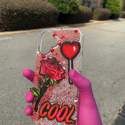 “Cool Hearted” - Full Bling Freestyle Case