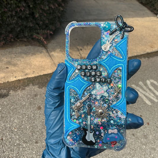 “Blue Dream” Freestyle Glitter Pop Case 💙