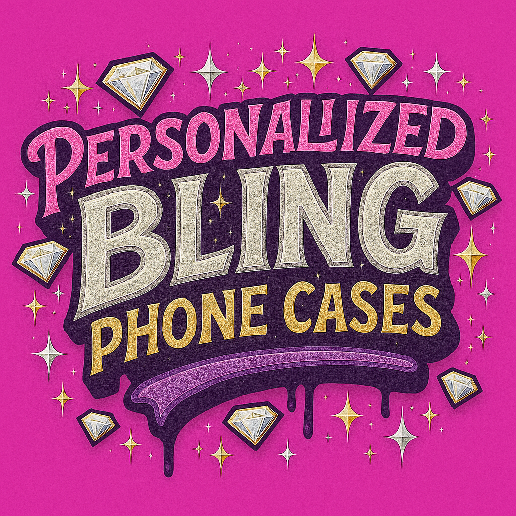 Personalized Bling Phone Cases ✨